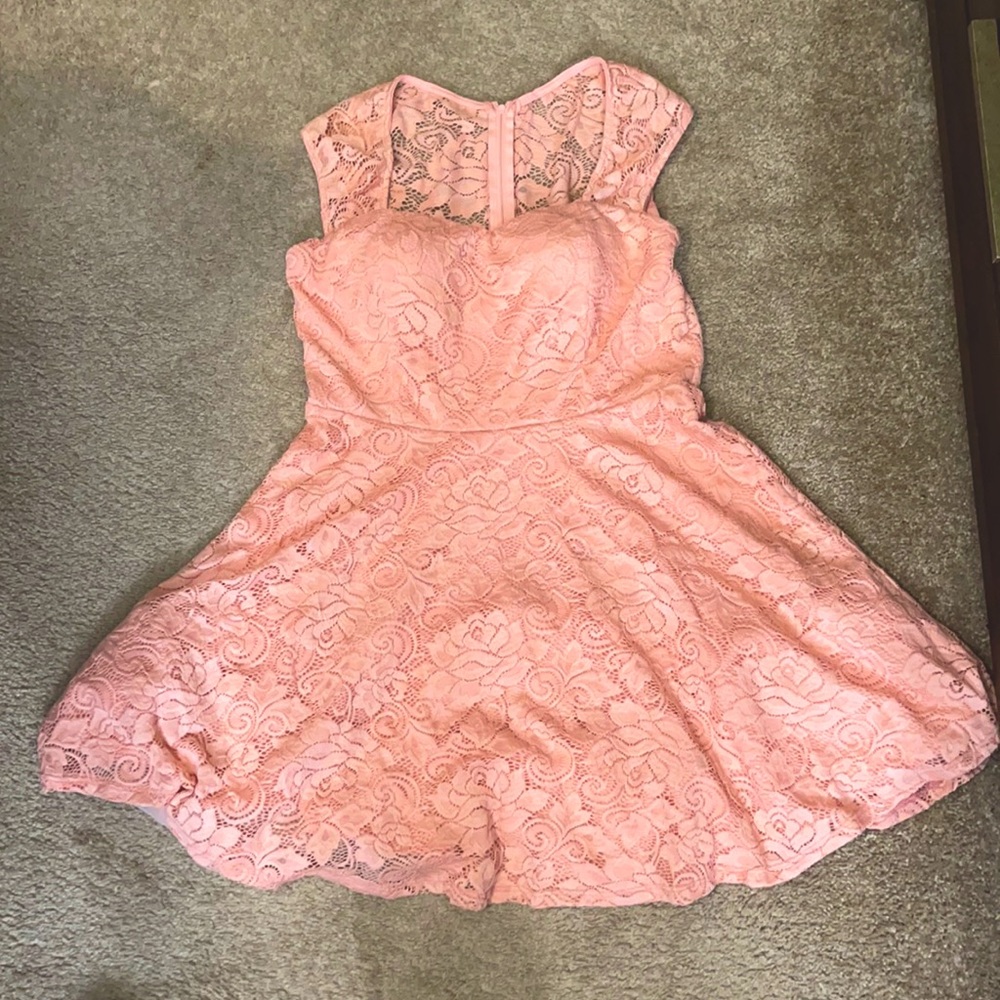 LA SCALA Mini Pink Dress